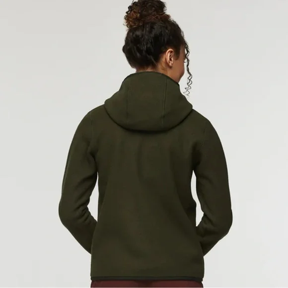 NWT Cotopaxi Women's Teca Fleece Hooded Full Zip Jacket Woodland Fairy - Picture 5 of 12
